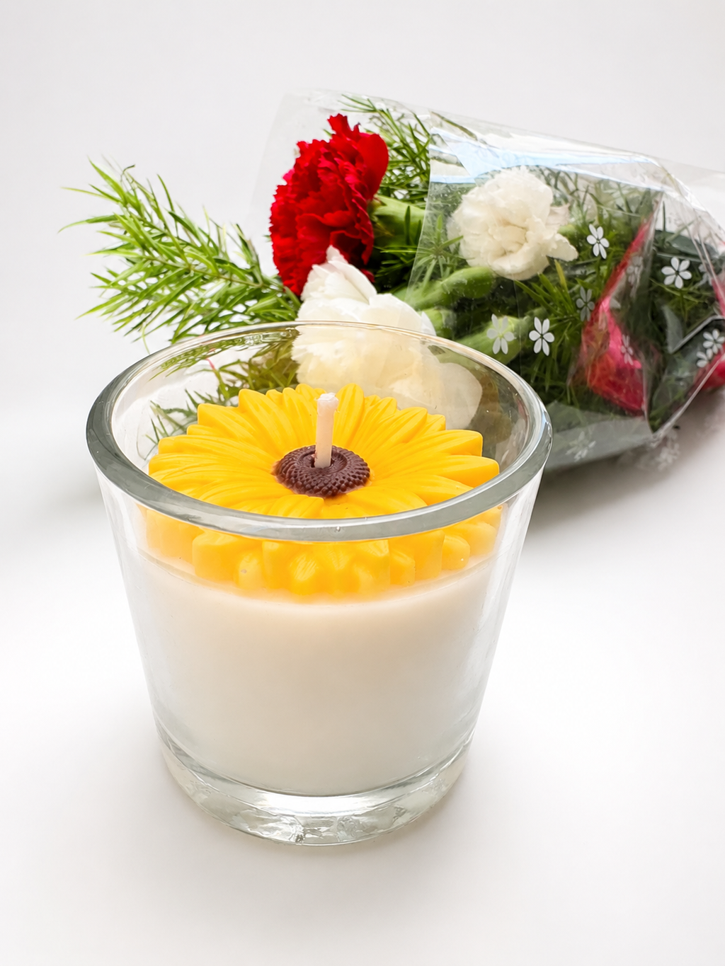 SUNFLOWER JAR CANDLE
