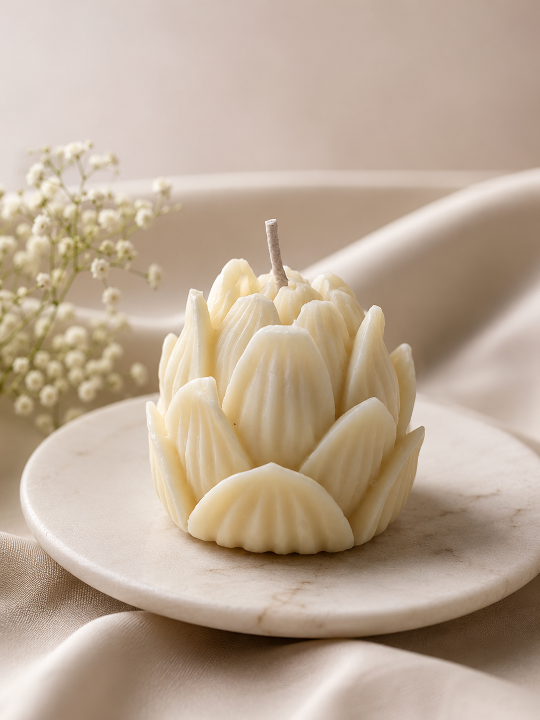 LOTUS BLOOM SCENTED CANDLE