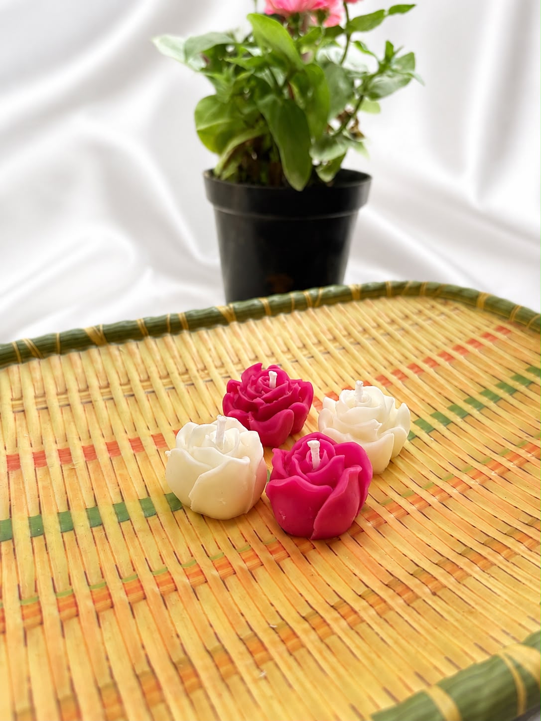 Mini Rose candles