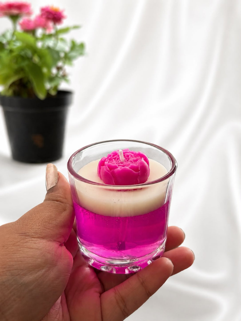 Pink Blossom Jar candle