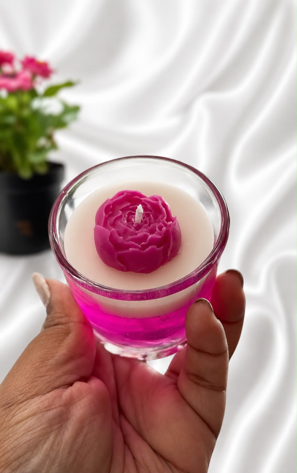 Pink Blossom Jar candle